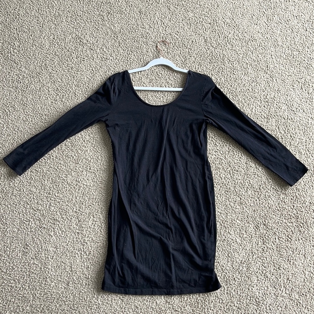 women’s black dress